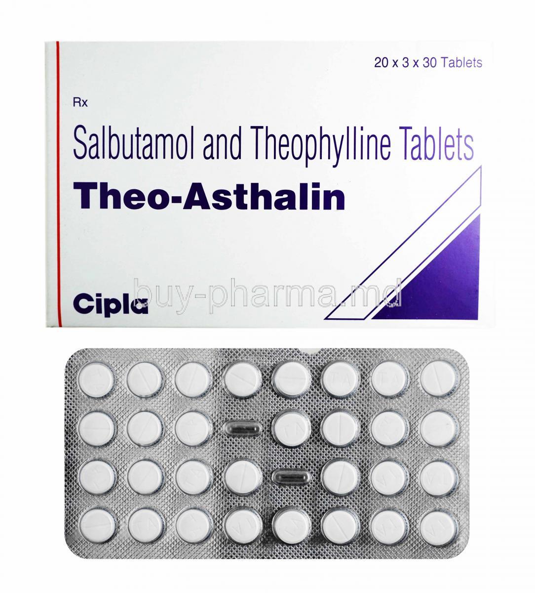 Theo Asthalin 2mg+100mg