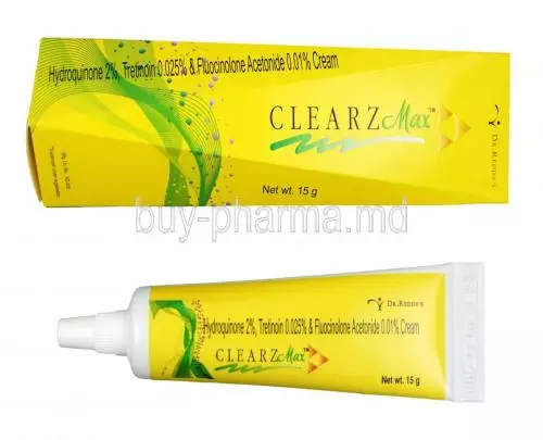 Clearz Max Cream 15gm for fungal skin infection, itching and redness relief.