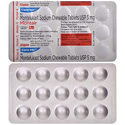 Montair Chewable Tablets 5mg