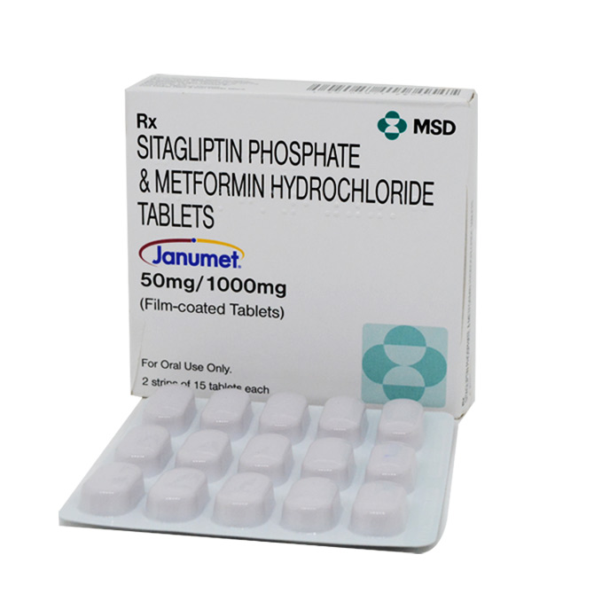 Januvia (sitagliptin/metformin) 50mg/1000mg