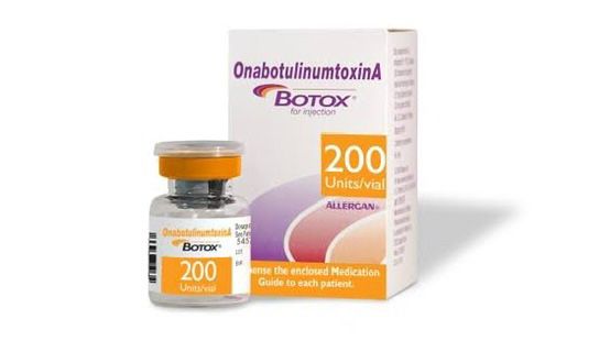 Botox 200IU injection for wrinkles, fine lines and facial rejuvenation.