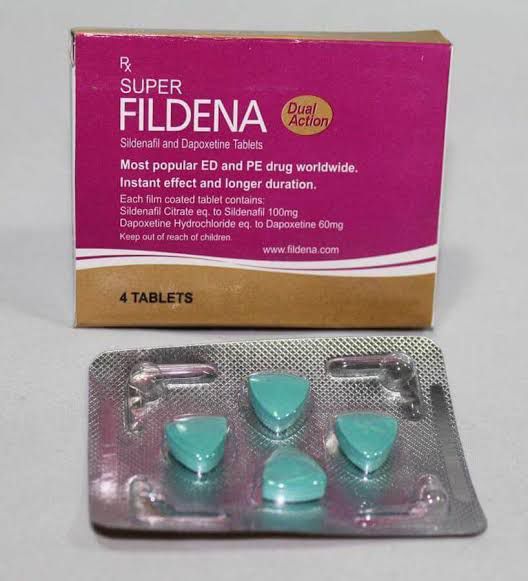 Fildena Super Active 100mg for men's sex issues and erectile dysfunction treatment