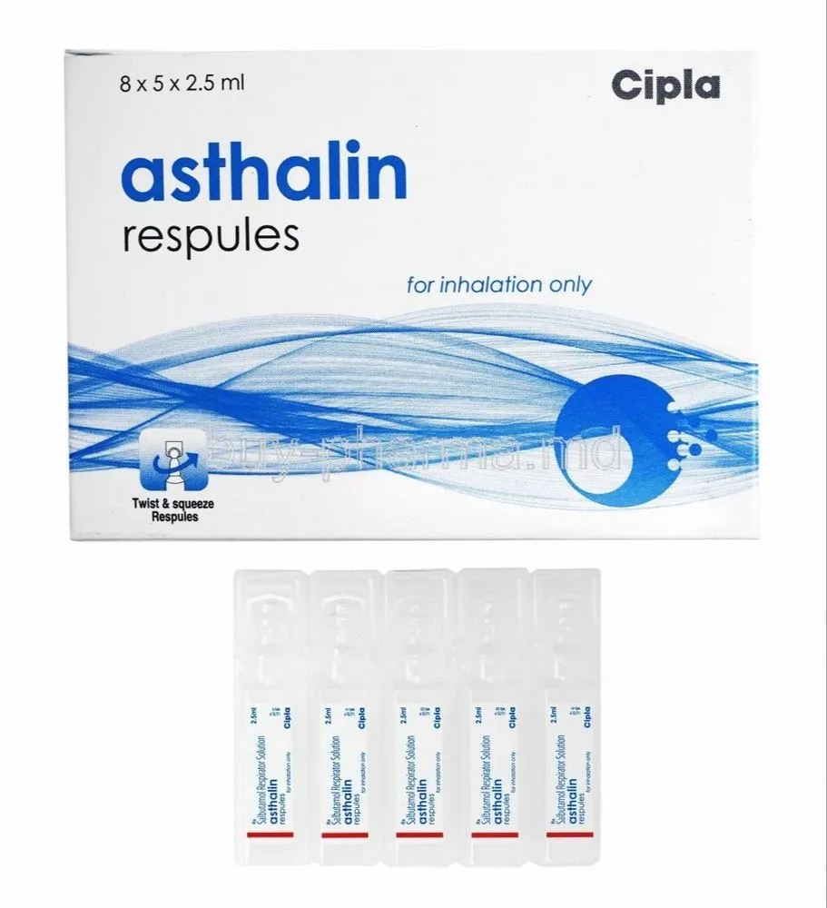 Asthalin Respules 2.5 ml