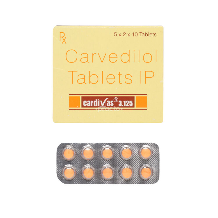 carvedilol 3.125mg