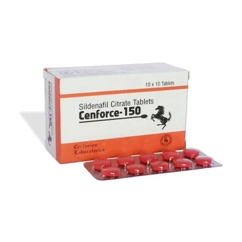 Cenforce 150 mg pills for erectile dysfunction with sildenafil