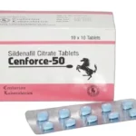 Cenforce 50 mg Sildenafil tablet for mens health problems and erectile dysfunction