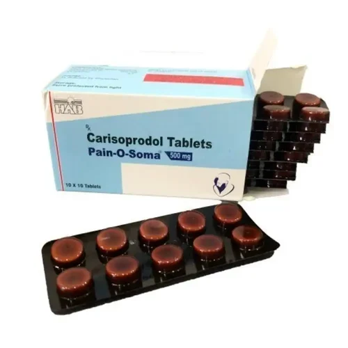 carisoprodol pain o soma 500