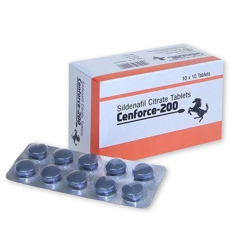 Cenforce 200 mg Sildenafil Citrate ED treatment tablet