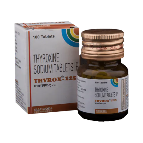 Thyroxine sodium tablet 125mcg