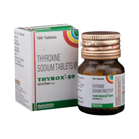 Thyroxine sodium tablet 50mcg