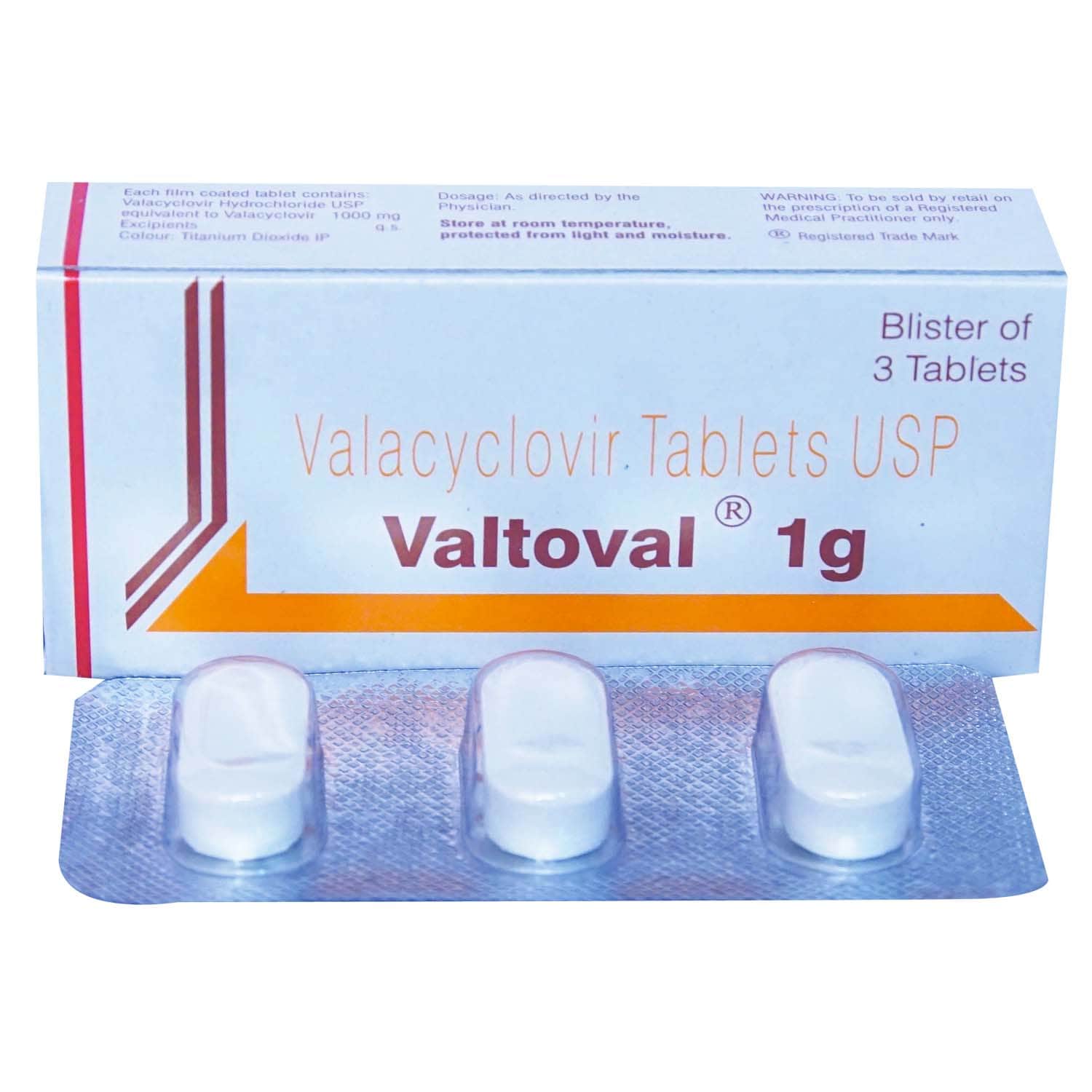 Valacyclovir 1g