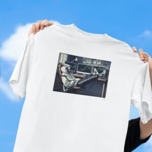 Gangsta Trader - 240 GSM  Printed T-Shirt Oversized (no blend no shortcuts)