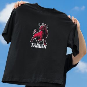 Trader T-shirt - 240 GSM Pure 100% Cotton Oversized Fit