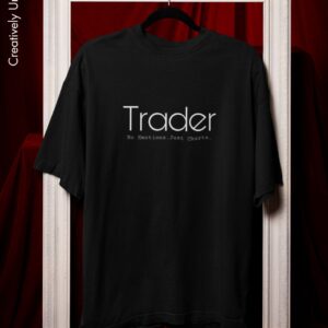 Trader (Just Charts) – 240 GSM Pure 100% Cotton Oversized Fit