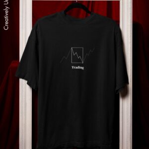 Trading Charts – 240 GSM 100% Cotton Oversized Tshirt