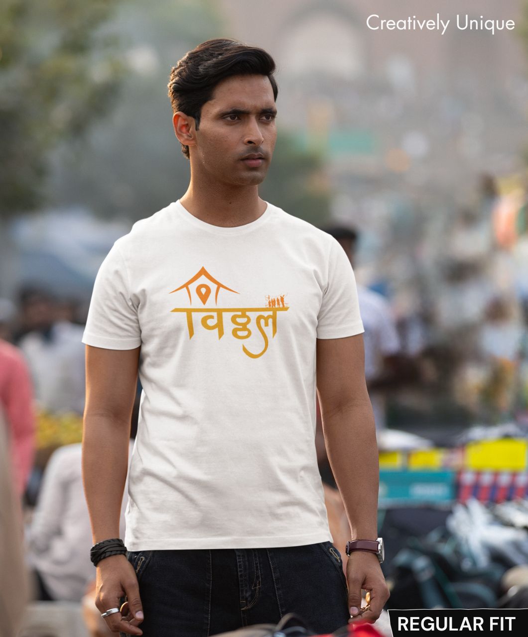 Vitthal T-Shirt – Devotional Hindu God Tee - Image 5