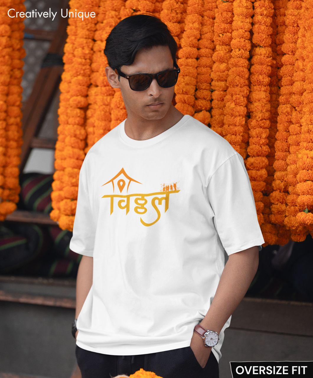 Vitthal T-Shirt – Devotional Hindu God Tee - Image 2