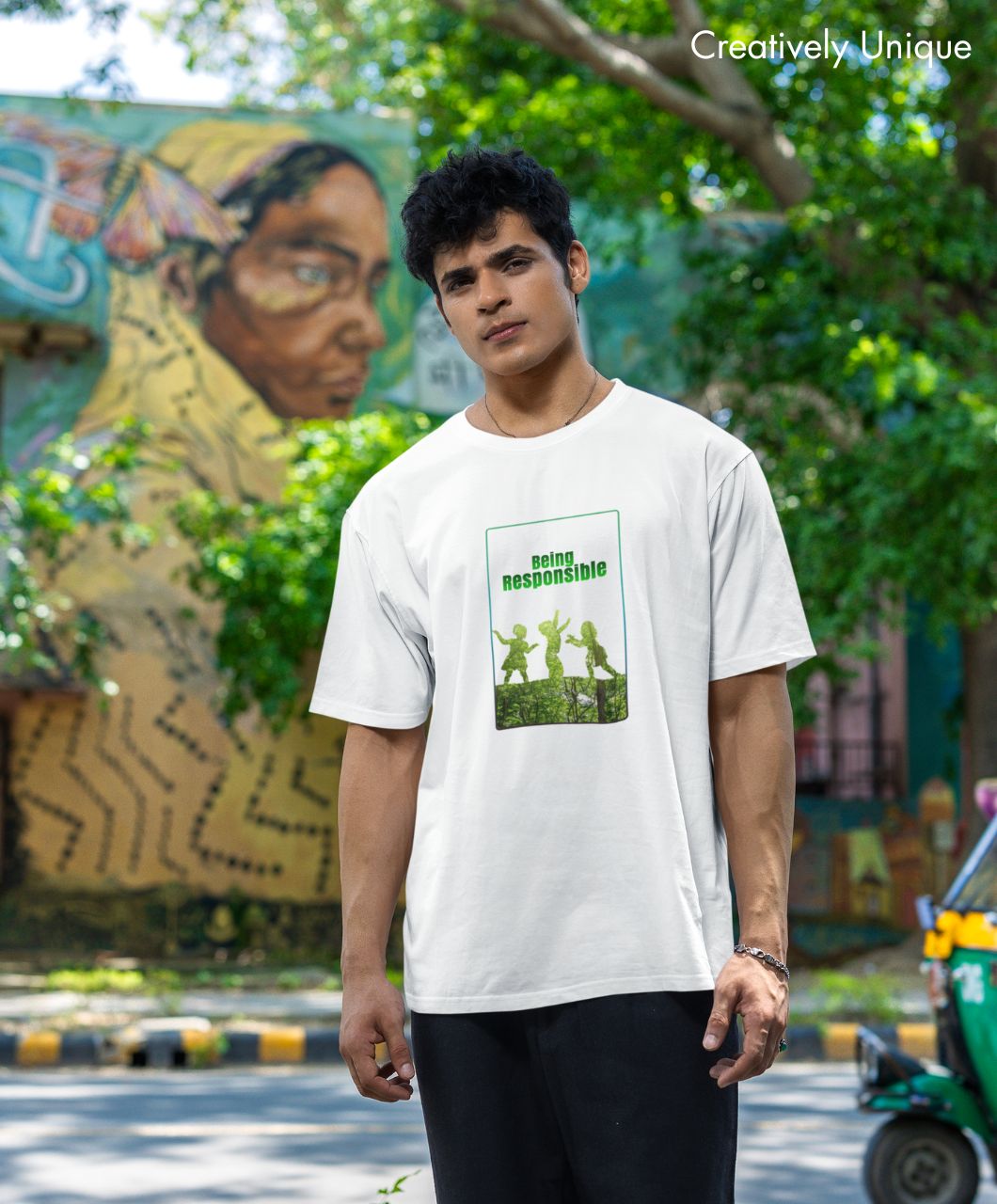 Being Responsible| Nature T-shirts | Graphic Tees - Image 2