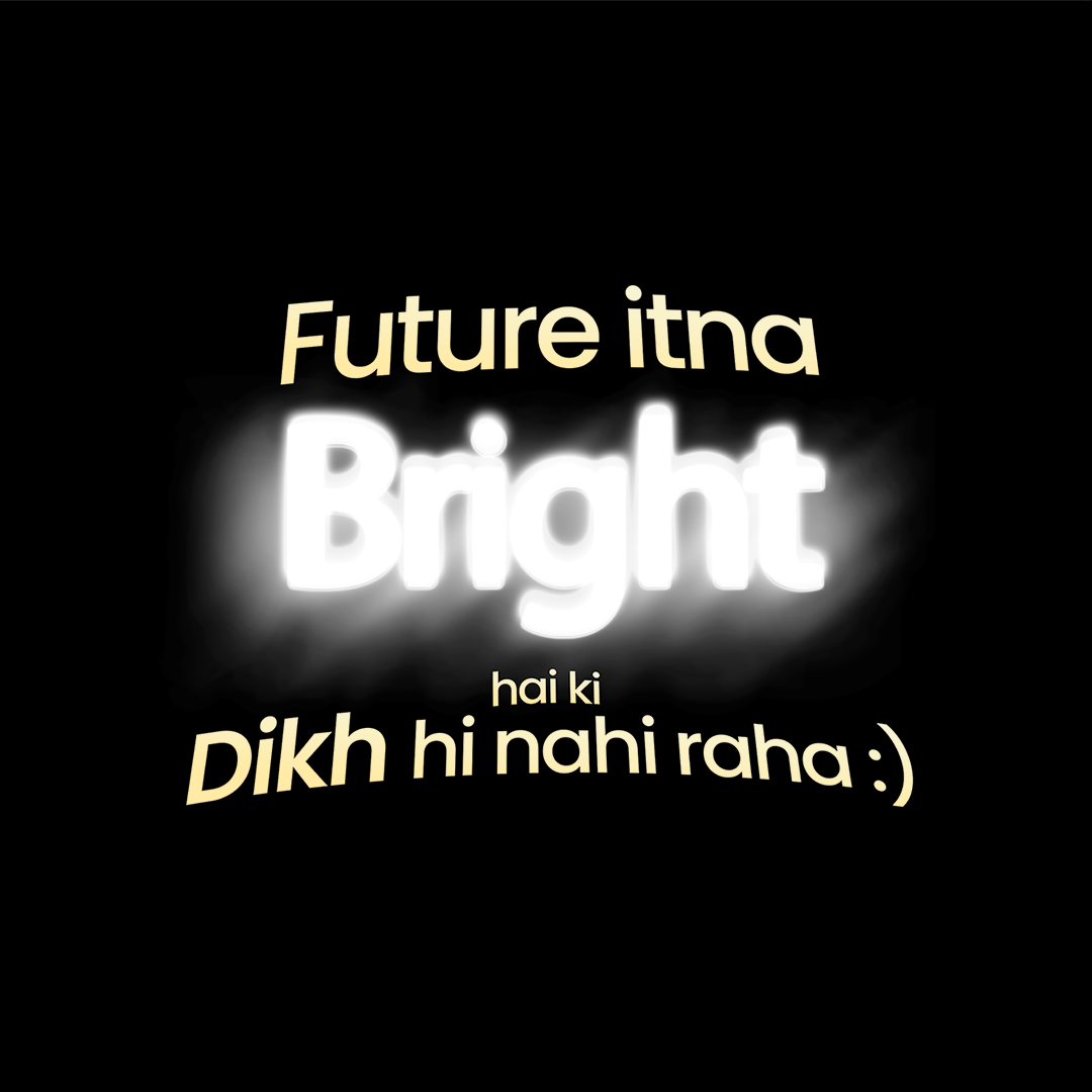 Bright Future T Shirt | A Glow That Speaks for Itself