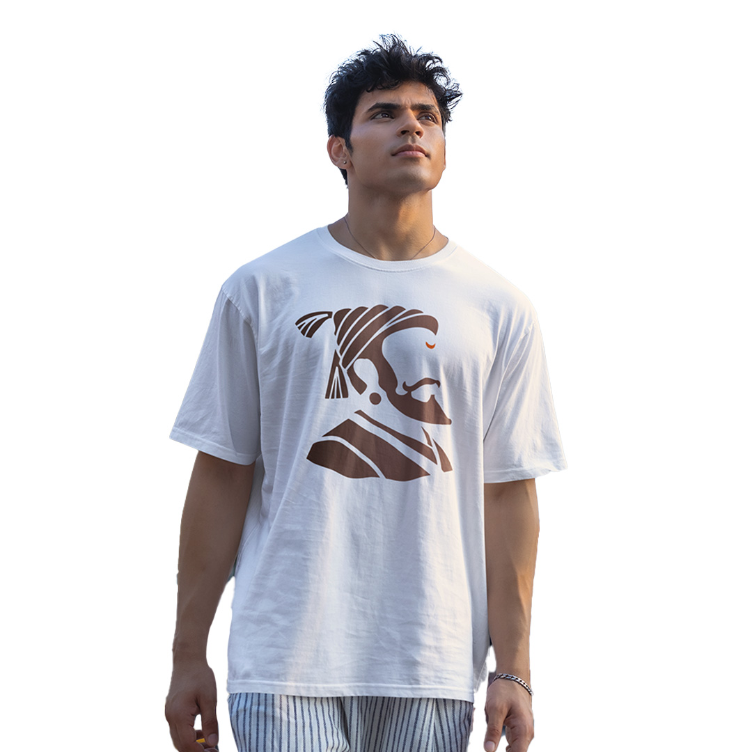 Maharaj T-Shirt | Royal & Fearless Graphic Tee | Pride of India - Image 2