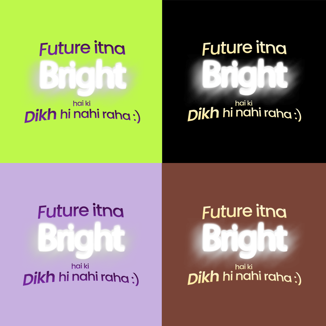 Bright Future T Shirt | A Glow That Speaks for Itself - Image 3