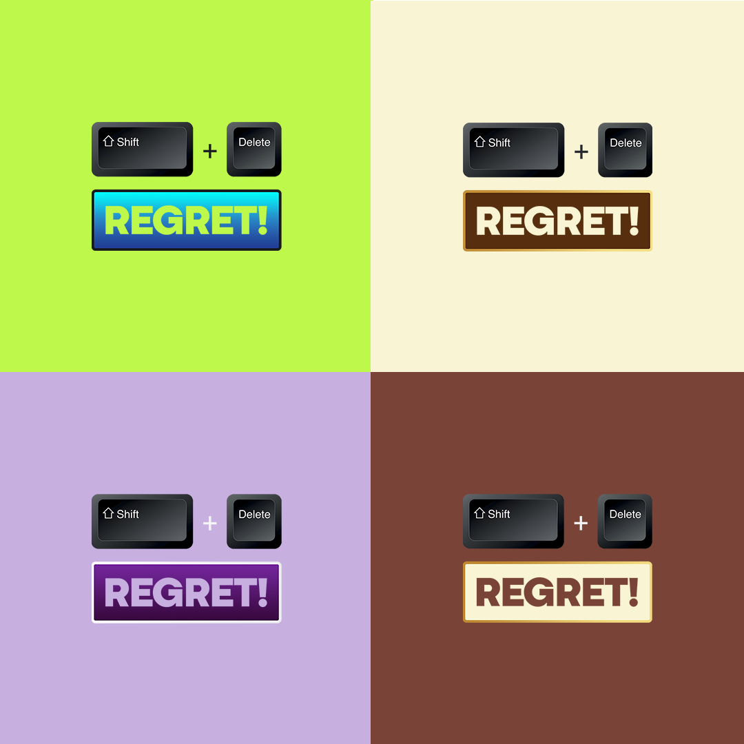 Shift + Delete | Regret T-Shirt | Funny Relatable Graphic Tee - Image 6