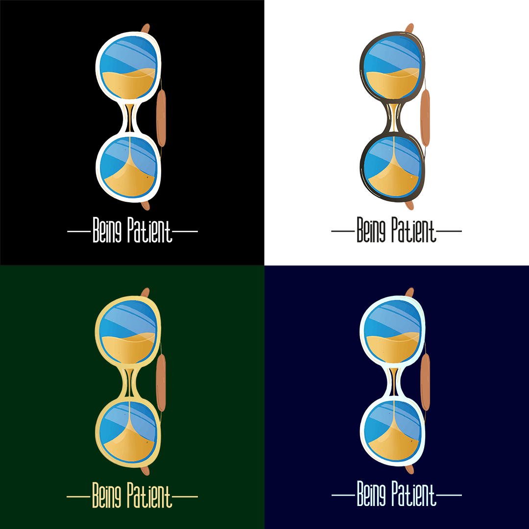 Vertical Goggle T-Shirt | Being Patient Graphic Tee - Image 5