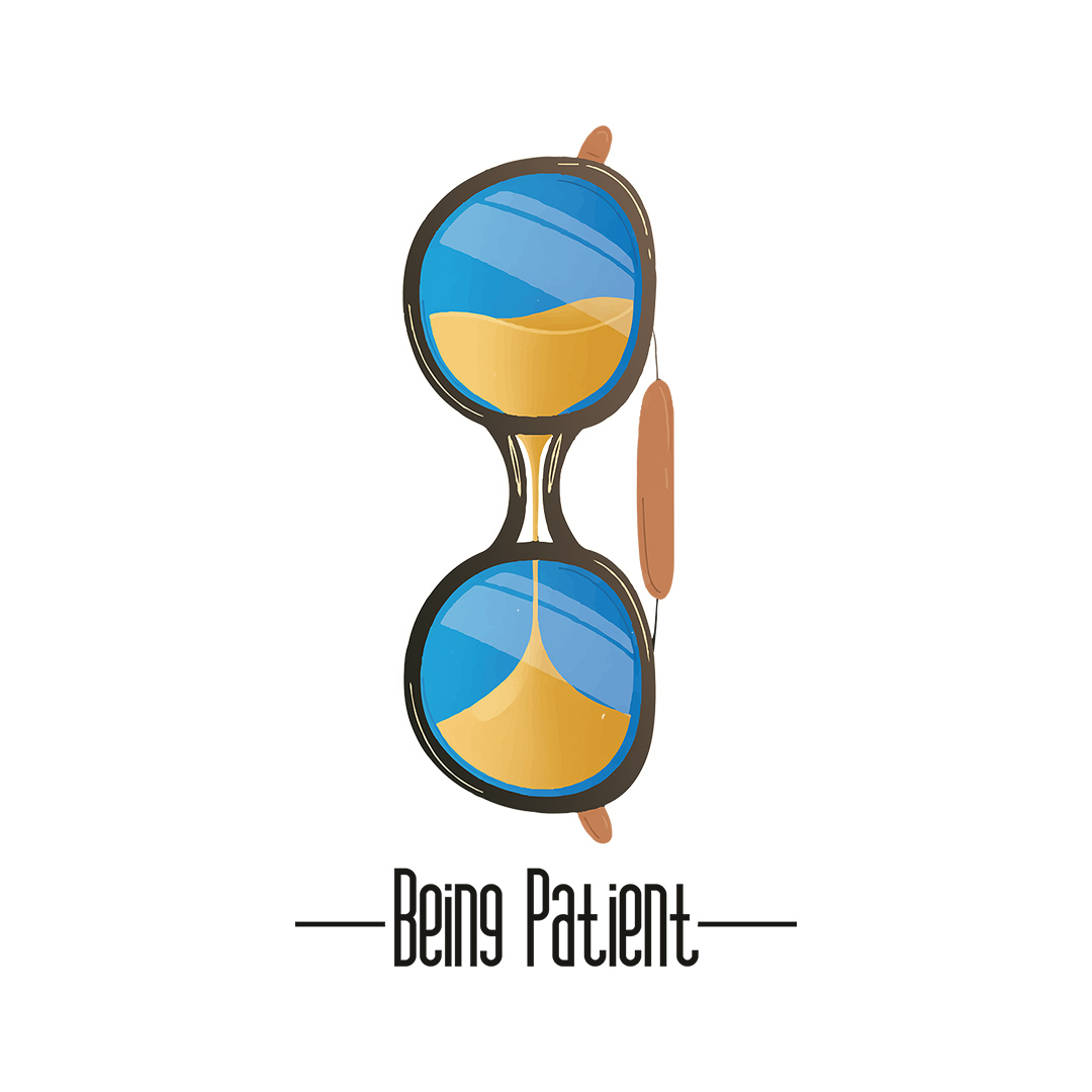 Vertical Goggle T-Shirt | Being Patient Graphic Tee