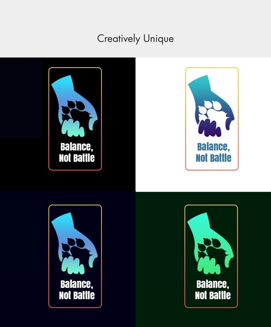 Balance Not Battle | Mindfulness & Positivity T-Shirts | 240 GSM - Image 4