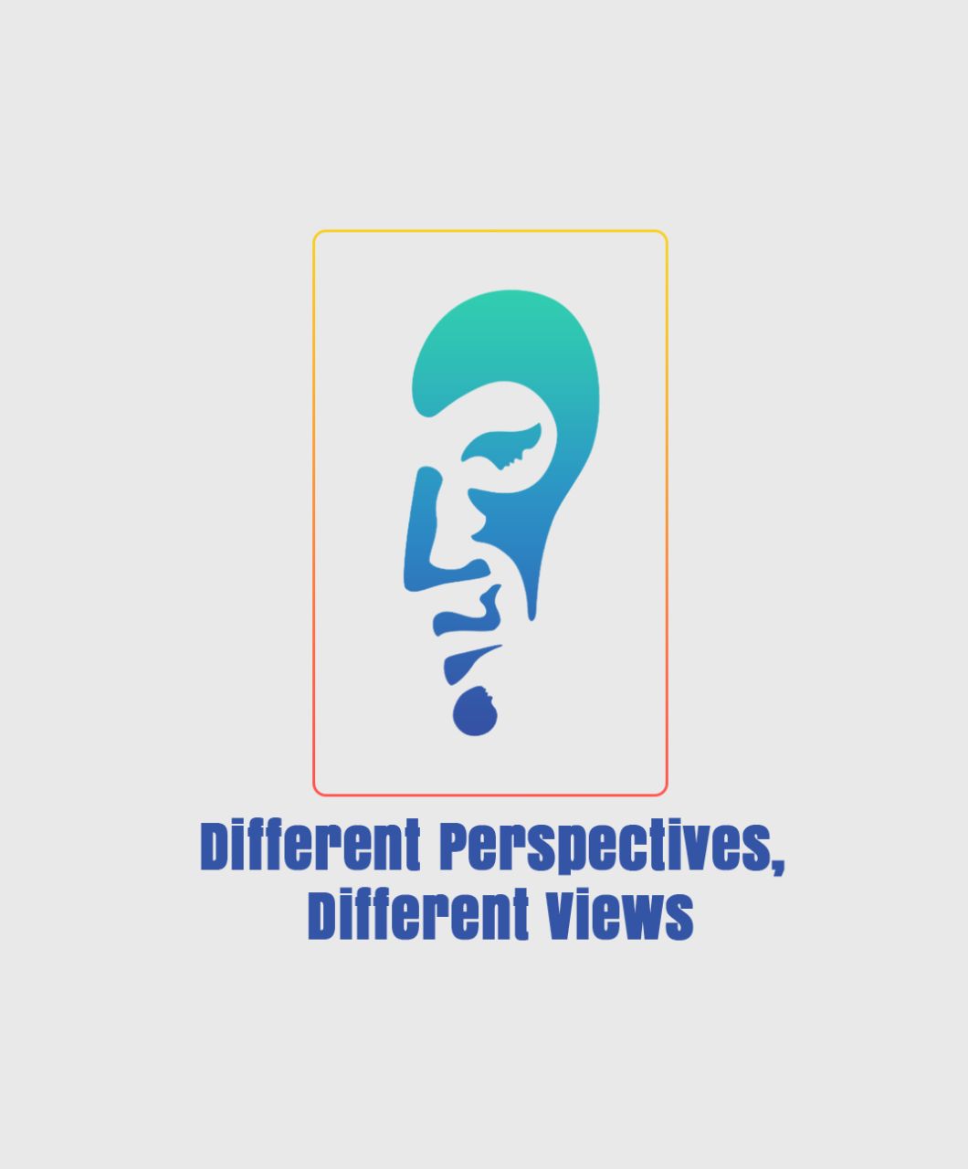 Different Perspectives, Different Views | Durable HD Print Graphic Tee
