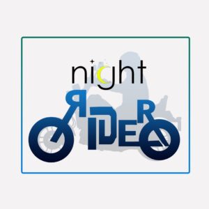 Night Rider | Oversized Graphic T-Shirts | 100% Bio-washed Cotton