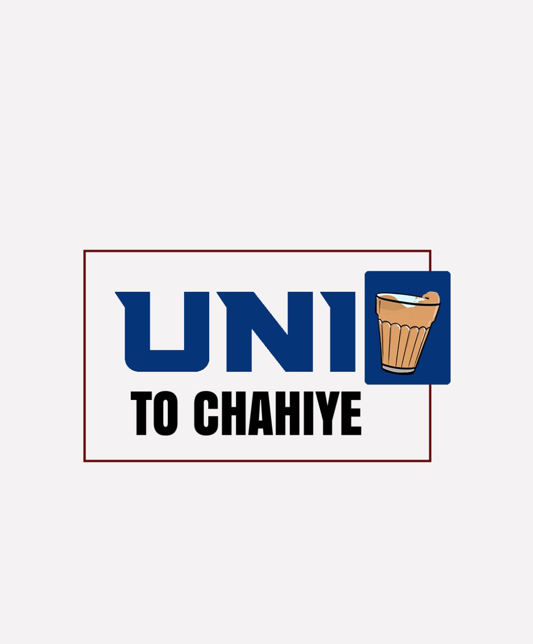 Unity To Chahiye | Printed T-Shirts for Men & Women